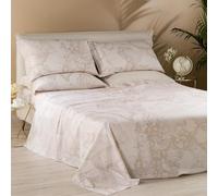 Completo Lenzuola Copriletto Geo White 1° Classe Alviero Martini Matrimoniale