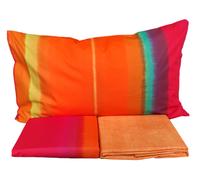Completo lenzuola copriletto letto 100% cotone Bassetti extra fantasia colorate