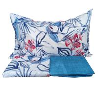 Completo lenzuola copriletto letto 100% cotone Bassetti extra fantasia colorate