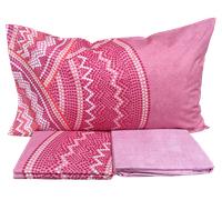 Completo lenzuola copriletto letto 100% cotone Bassetti extra fantasia colorate