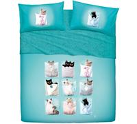 Completo lenzuola copriletto set letto cotone Bassetti extra stampa digitale