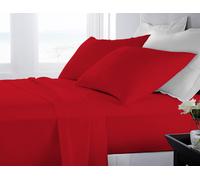 Completo lenzuola Cotone 100%, angolo 30 cm Made in Italy