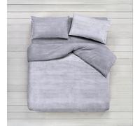 COMPLETO LENZUOLA COTONE MATRIMONIALE BON BON BORBONESE GRIGIO