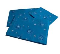 Completo Lenzuola Cotone. NAPOLI CALCIO. Singolo, 1 piazza e mezza, Matrimoniale