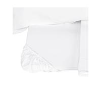 Completo Lenzuola Due Piazze in Percalle di Puro Cotone 200TC Art. Teseo (Bianco)