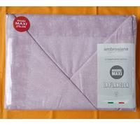 COMPLETO LENZUOLA FLANELLA BORBONESE MAXI 270X300 2 PIAZZE PRODOTTO ITALIANO