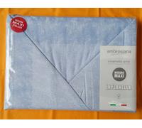 COMPLETO LENZUOLA FLANELLA BORBONESE MAXI 270X300 2 PIAZZE PRODOTTO ITALIANO