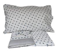 Completo lenzuola flanella cotone invernale set letto singolo matrimoniale Maè