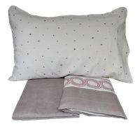 Completo lenzuola flanella cotone invernale set letto singolo matrimoniale Maè