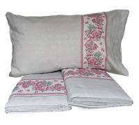 Completo lenzuola flanella cotone invernale set letto singolo matrimoniale Maè