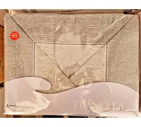 COMPLETO LENZUOLA FLANELLA MAXI 270X290 2 PIAZZE/MATRIMONIALE BORBONESE/MACULATO