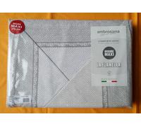 COMPLETO LENZUOLA FLANELLA MAXI 270X300 CLASSICA PRODOTTO ITALIANO 2 PIAZZE