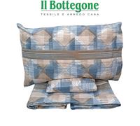 COMPLETO LENZUOLA FLANELLA MORBIDA LETTO MATRIMONIALE SINGOLO MISURA MAXI NOVIA