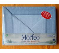COMPLETO LENZUOLA FLANELLA MORFEO 100% COTONE 2 PIAZZE MAXI ALTEZZA ANGOLI 30 CM