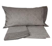 Completo lenzuola flanella set letto invernale matrimoniale due piazze 2 posti