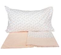 Completo lenzuola flanella set letto invernale singolo AMBROSIANA MADE IN ITALY