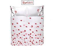 Completo Lenzuola Happidea Lenzuola Copriletto Singola Digitale Sweet Heart