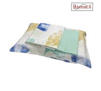 Completo Lenzuola Happidea Lenzuola Matrimoniale Niva Verde Made In Italia