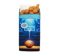 Completo lenzuola in cotone Basketball AR di Bassetti per letto Singolo