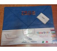 Completo Lenzuola in cotone Irge matrimoniale o singolo tinta unita