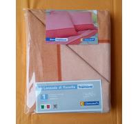 COMPLETO LENZUOLA IN FLANELLA BIANCALUNA 1PIAZZA/2PIAZZE 100%COTONE BORBONESE