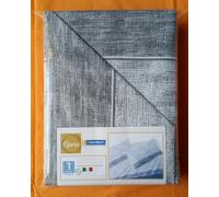 COMPLETO LENZUOLA IN FLANELLA BIANCALUNA OPERA 1 PIAZZA E MEZZA 100% COTONE