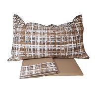 Completo lenzuola in percalle di puro cotone 100% set letto Fazzini COCO