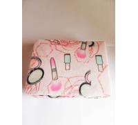 Completo lenzuola in pile matrimoniale. Dis.Trucchi. D08