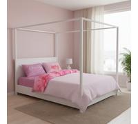 Completo Lenzuola in Raso Camomilla Matrimoniale Floreale Roses