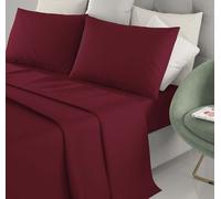 Completo Lenzuola Irge In Tinta Unita Letto Singolo Matrimoniale Piazza e Mezza