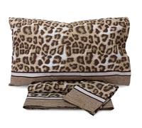 Completo Lenzuola leopardato letto matrimoniale lenzuolo maculato Animalier 6864