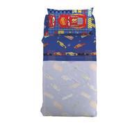 Completo Lenzuola Letto Disney Caleffi Lenzuola Cars Game in Cotone Singolo