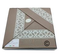 Completo Lenzuola Letto Matrimoniale Nazareno Gabrielli "Shery" 100% Cotone