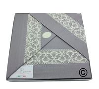 Completo Lenzuola Letto Matrimoniale Nazareno Gabrielli "Shery" 100% Cotone