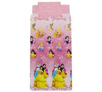 Completo Lenzuola Letto Singolo 100% Cotone Principesse Disney Novia