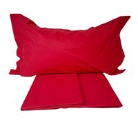 Completo lenzuola letto singolo cotone 100% set 1 piazza Caleffi Tinta Unita