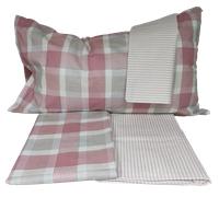 Completo lenzuola letto singolo cotone 100% una piazza 2 federe colorate Zucchi