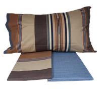 Completo lenzuola letto singolo cotone 100% una piazza 2 federe colorate Zucchi