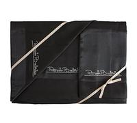 Completo lenzuola matrimoniale in raso Nero Sexy Renato Balestra A863