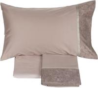 Completo lenzuola matrimoniale percalle puro cotone set letto Fazzini Galuchat