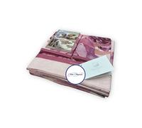 Completo Lenzuola Matrimoniale Renato Balestra Ginevra In Puro Cotone 100%