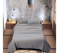 Completo lenzuola matrimoniale singolo una piazza e mezza in cotone angoli Maxi