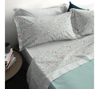 Completo Lenzuola Matrimoniale Soffice Flanella Caldo Cotone 100% Vari Modelli