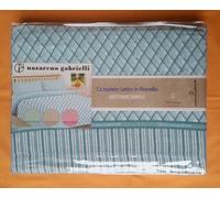 COMPLETO LENZUOLA NAZARENO GABRIELLI IN FLANELLA 100%COTONE 2PIAZZE-MATRIMONIALE