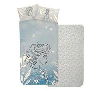 Completo lenzuola per bambini, set 3 pezzi, sotto lenzuola con angoli, lenzuola, federa, letto singolo, 100% Cotone (Frozen 2)