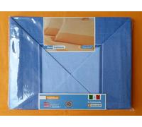 COMPLETO LENZUOLA PER LETTO FRANCESE QUEEN DERN BORBONESE BIANCALUNA 100% COTONE
