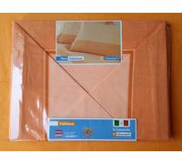 COMPLETO LENZUOLA PER LETTO FRANCESE QUEEN DERN BORBONESE BIANCALUNA 100% COTONE