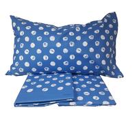 Completo lenzuola set letto 2 piazze matrimoniale puro cotone 100% BOLLE Caleffi