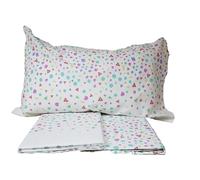 Completo lenzuola set letto 2 piazze matrimoniale puro cotone GEOMETRIA Caleffi