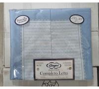 COMPLETO LENZUOLA SOGNI PERCALLE 100%COTONE 2 PIAZZE/MATRIMONIALE ALTEZZA 30 CM